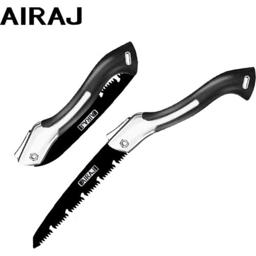 AIRAJ Folding Saw Heavy Duty Extra Hand Saw For Wood Camping DIY Wood Pruning Saw With Hard Teeth Pruning Tools