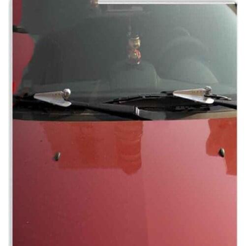 Automobile wind lamp has bone wiper wiper pressurizer wind lamp LED decorative wind lamp wiper support