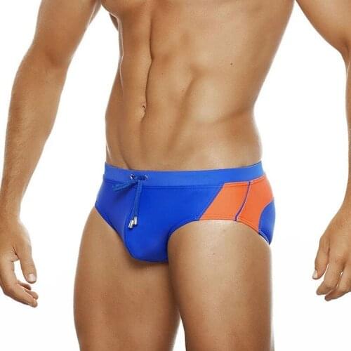 Low Waist Swimwear Men Shorts Without Pad Swimming Trunks String Solid Bathing Suit Boxer Briefs Sea Surf Gay Mens Beachwear