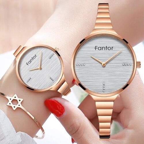 Женские золотые часы FANTOR China At AliExpress