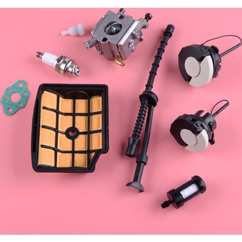 LETAOSK 11291200653 Carburetor Fuel Filter Carb Kit Chainsaw Parts Fit for Stihl MS200T 020T