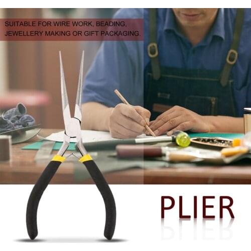Multi-Type Pliers Light Weight Portable Durable Carbon Steel Forging Jewellery Making Beading Mini Pliers Tool Accessory