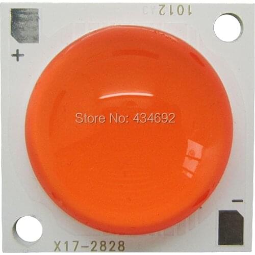 50W COB Led Bead Red 620NM - 630NM 30-33V 1500mA High Power Led Emitter Light For DIY Spotlight Projection Lamp Lighting