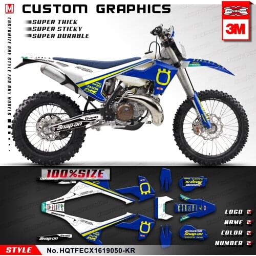 KUNGFU GRAPHICS Vinyl Stickers Adhesive Set for TE FE TX FX FS TC FC 125 150 250 300 350 450 501 2016 2017 2018 2019