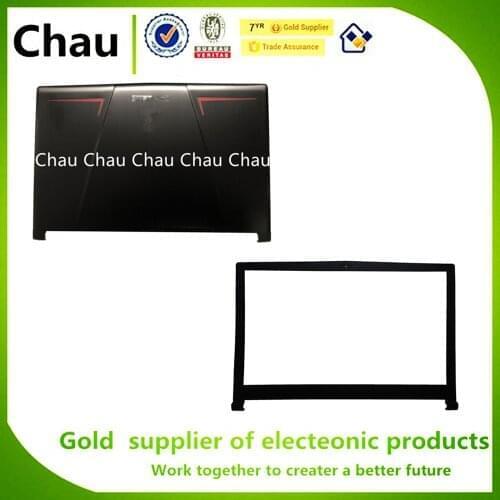 95% New For MSI GE63 GE63VR GE63VR-7RT -7RE LCD back cover Top Rear Lid 3077C1A213HG017 & Front Bezel Cover 3076P4B211TA2