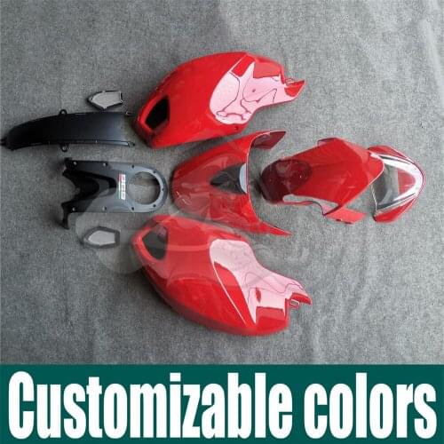 Fit for Ducati Monster 696 796 1100 EVO ABS Injection Fairing Bodywork Panel Kit Set