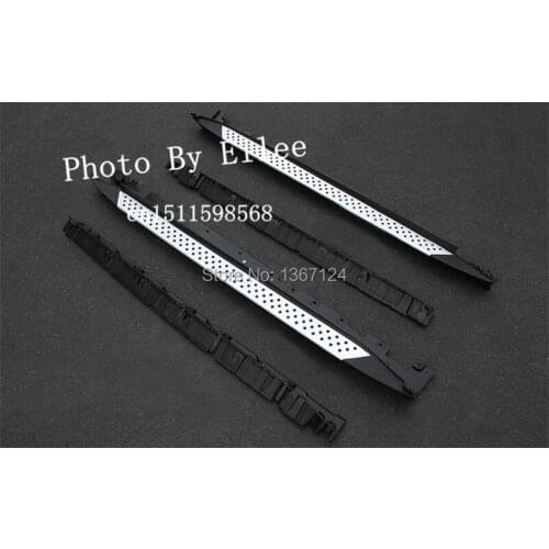 FIT for OEM BMW X5 E70 2009 2010 2011 2012 2013 aluminium running board side steps Nerf bar