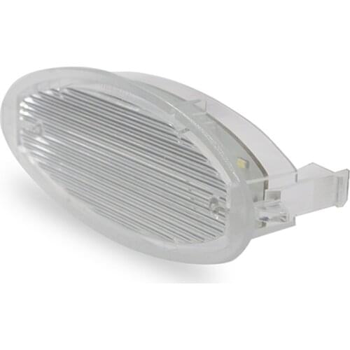 2Pcs/Set License Plate Light For Opel Astra hatchback Convertible Corsa Vectra LED Light For Car License Number Plate Light Lamp