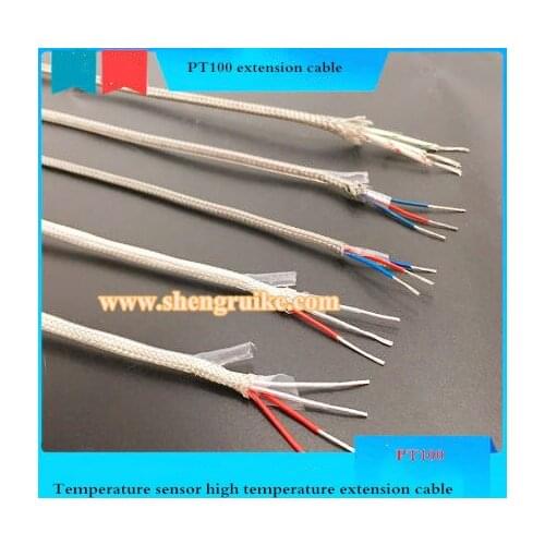 PT100 Extension Cable Metal Shielded Compensation Cable Three-core Temperature Measuring Cable