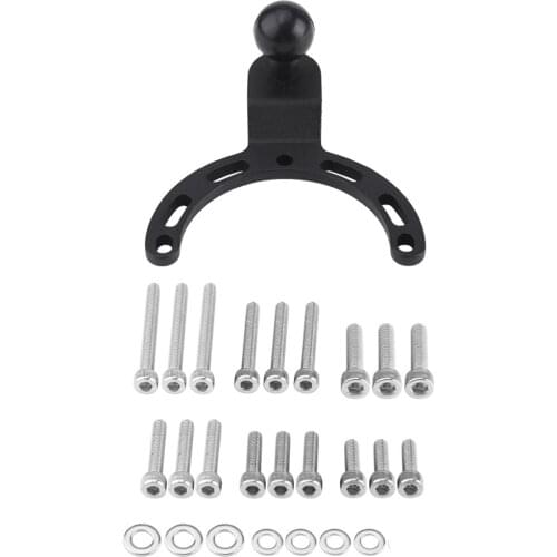 Motorcycle Adjustable Gas Tank Mount GPS Phone Camera Bracket Holder Stand for Kawasaki Honda Yamaha