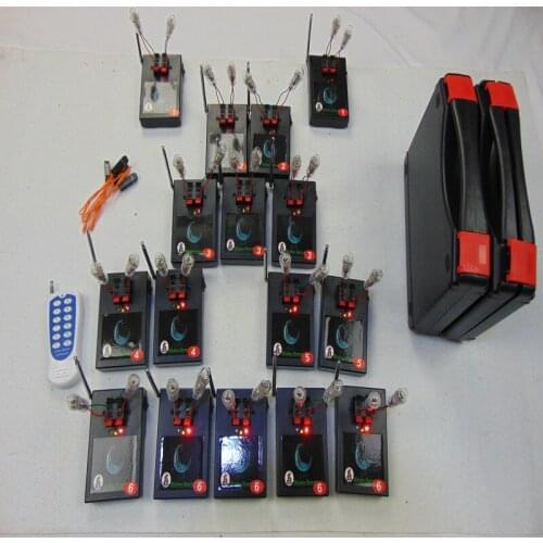 Smart DMX Stage 16 Cues Fireworks Remote Festive Party New Year Use Supplies Waterproof Controller Electric Wire