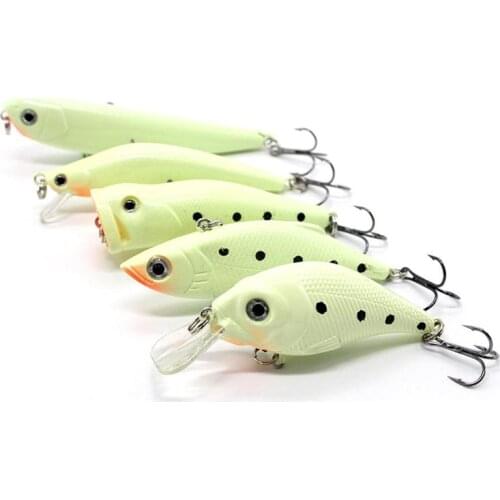 Luminous Road Sub-bait Hard Bait Outdoor Lake Sea Fishing Can Be Used to Increase the Probability of Biting Plastic Fake Bait