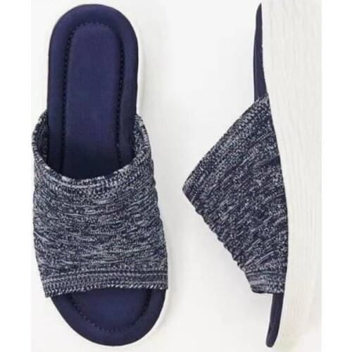 2021 Summer Women Sandals Fashion Outdoor Open Toe Wedges Platform Women Slipper Comfortable Plus Size Women Shoes Zapatos Mujer