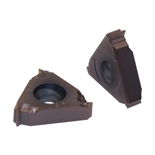 16 IRM 1.5 ISO LF6018 20PCS CVD internal carbide threading inserts for threading CNC lathe tool