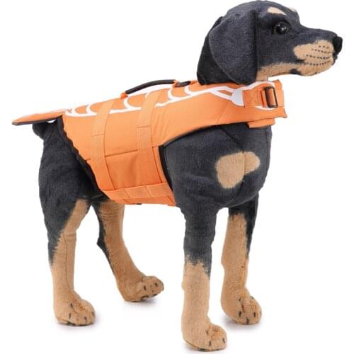 1x Dog Life Jacket Safety Clothes Pet Life Vest Summer Dog Swimming Clothes