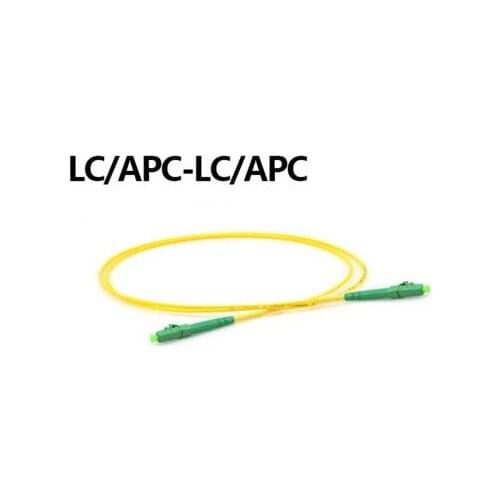 32PCS/LOT 2.0MM LC/APC-LC/APC SIMPLEX 9/125 fiber patch cord jumper cable, Singlemode 20M/30M