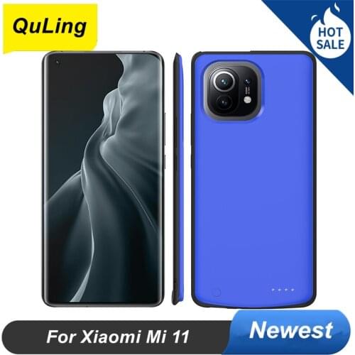 QuLing 6800 Mah For Xiaomi Mi 11 Battery Case Smart Phone Mi 11 Cover Smart Power Bank For Xiaomi 11 Battery Charger Case