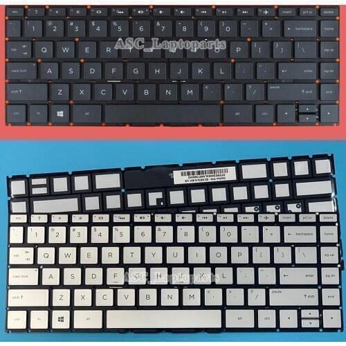 New US English Keyboard For HP Pavilion x360 14m-cd0001dx 14m-cd0003dx 14m-cd0005dx 14-cd1000na Laptop, BACKLIT, without Frame