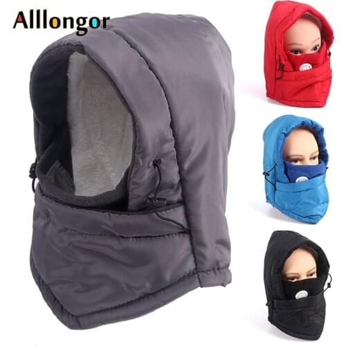 Balaclava Beanie Hats Men Women 2020 Winter Warm Faux Fur Hat Snow Bicycling Earsflap Windproof Face Motorcycle Ski Mask