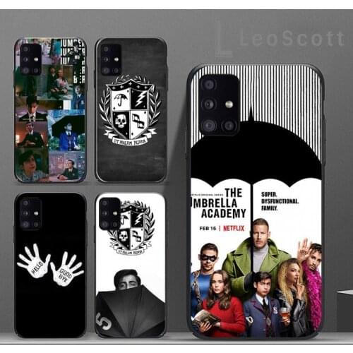 Umbrella Academy Phone Case For Samsung A32 A51 A52 A71 A50 A12 A21S S10 S20 S21 Plus Fe Ultra
