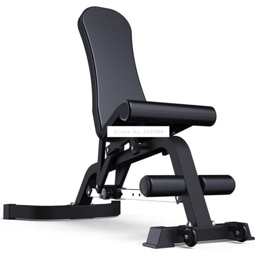 CSW9000 Multifunctional Dumbbell Bench Leather Sit Up Abdominal Bench Ab Fitness Bench Weight lifting Training Chair 3 Color