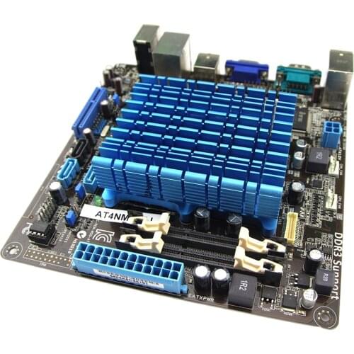For ASUS AT4NM10T-I integrated AtomD425 CPU mini ITX Motherboard 17x17CM DDR3