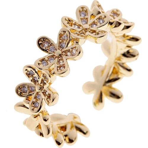 Кольца с кристаллами DOUVEI China At AliExpress