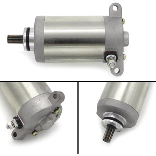 Motorcycle Starter Motor For Kawasaki KLF220 Bayou 220 1988 1989 1990-2002 KLF250 250 2003-2011 21163-1130 21163-1253 21163-1266