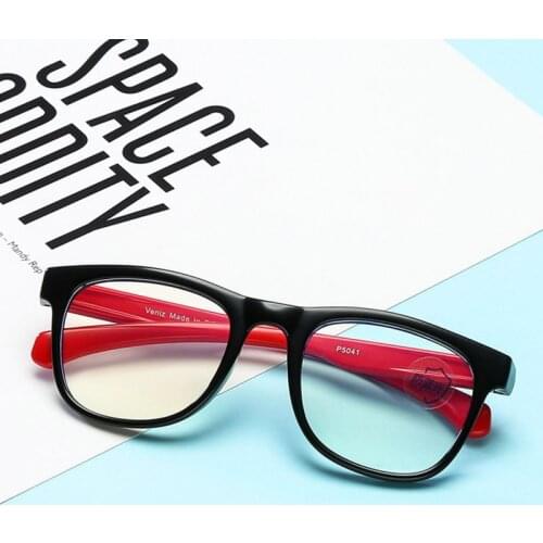Square Blue Light Kids Glasses Optical Frame 2020 Children Boy Girls Computer Transparent Blocking Anti Reflective Eyeglasses UV