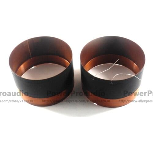 2pcs Hiqh Quality 114mm Voice coil Square Wire 8 Ohm For Loudspeaker Repair