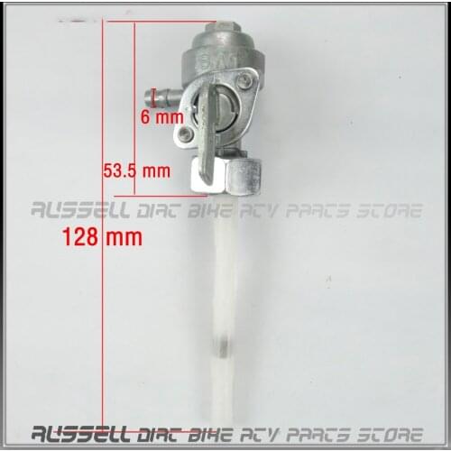 Motorcycle CG125 Gas Fuel Tank Switch Petcock TAP For Honda CG125 XF125 ETC