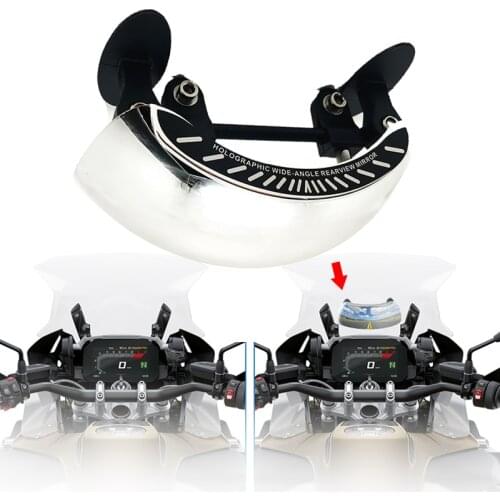 Motorcycles Wide Lens Rear View 180 Degree Safety Rearview Mirrors For BMW R1200GS R 1200 R1200 GS 1200 GS1200 LC Adventure ADV