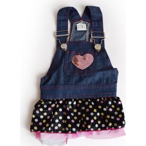 Cheap On Sale Pet Dress For Dog Little Small Puppies Animal Cat Wedding Party Skirt Clothes Suspender Skirt For Cat