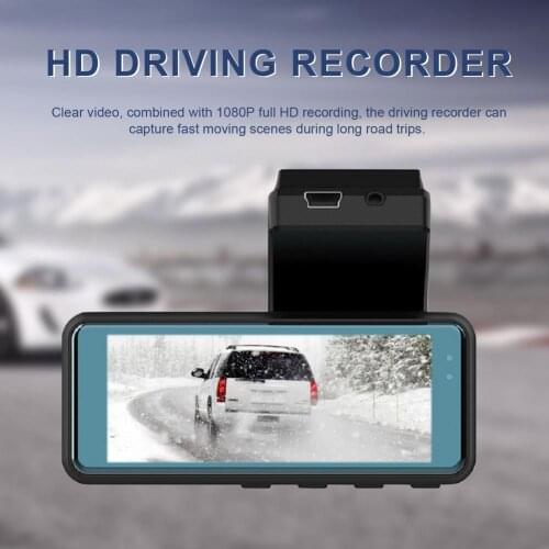 New HD 1080P car Rear View Camera dvr dash cam recorder dashcam mirror reverse camera dvrs video recorder 120 degrees Wide Angle