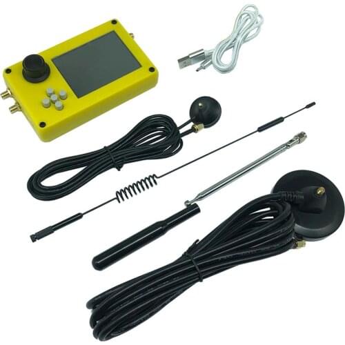 PORTAPACK H2 with HACKRF ONE SDR Radio + Mayhem Firmware + 0.5ppm TCXO GPS + 3.2 inch Touch LCD + Battery + Plastic Case