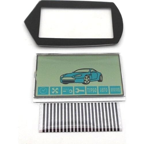 A91 flexible cable A91 LCD display+ LCD keychain Glass for Starline A91 lcd remote controller with Zebra Stripes
