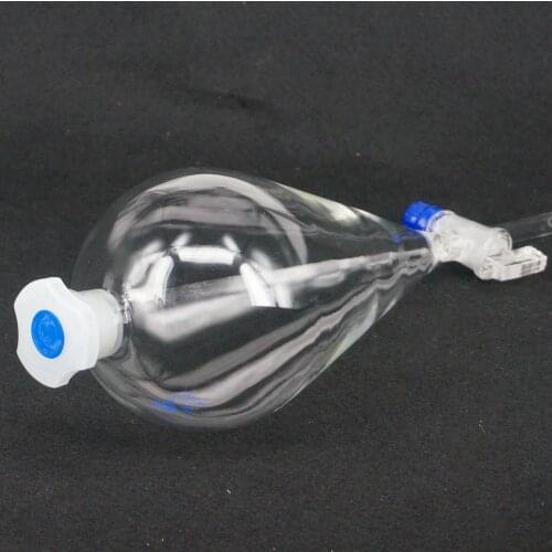 1000ml 24/29 Joint Chemistry Laborotary Glass Pear Shaped Separatory Funnel with Stopcock