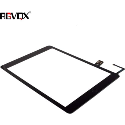 Original For iPad 9.7 2018 Version For iPad 6 Gen A1893 A1954 Touch Screen Digitizer TP IC with Home Button Adhesive