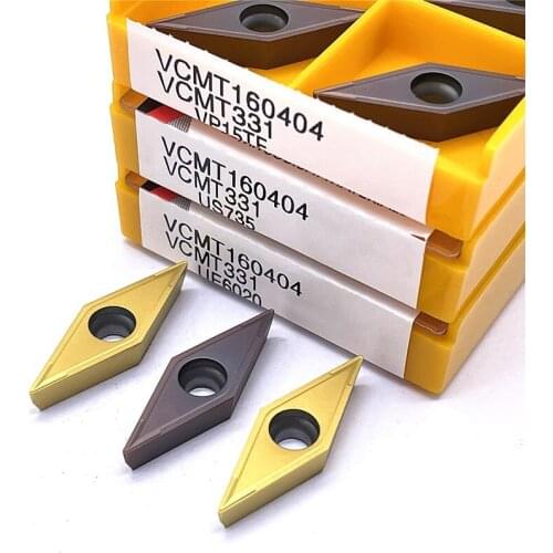 VCMT160404 VCMT160408 MA Vp15tf Ue6020 CNC Turning Tool 35 Degree Diamond Turning Tool Lathe Tools Cutting Tool VCMT 1604