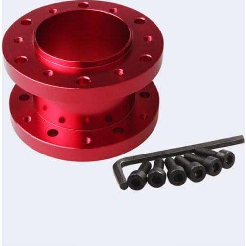 Universal Steering Wheel Hub Spacer 50 MM Steering Wheel Hub Boss Kit Adapter Spacer Modification Steering Wheel Booster Pad