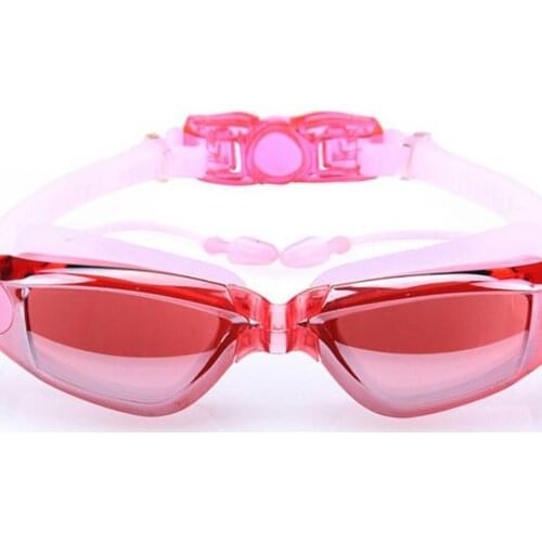 High-definition waterproof anti-fog swimming goggles sunscreen comfortable fashion ear protection colorful swimming goggles