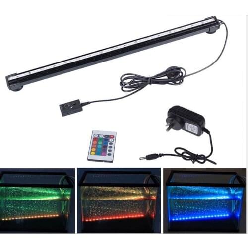 56cm Remote Multi-Color Fish Tank Light ,LED Aquarium Lighting for Saltwater and Freshwater Underwater Submersible