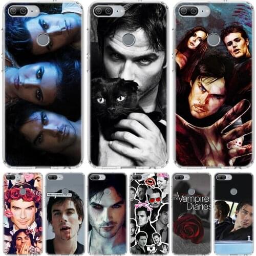 The Vampire Diaries Salvatore Phone Case for Huawei Honor 10 9 Lite Y9 Y5 Y6 Y7 2019 8X 8A 8S 7A 7X 10i 20i Pro V30 Art Coque Ca