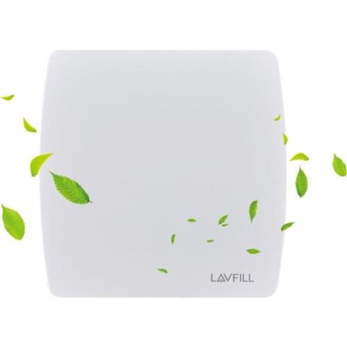 4'' Electric Exhaust Fan Low Noise Ventilator Fan Hotel Wall Silent Extractor Wall Pipe Inline Blower Fan Air Ventilation Duct