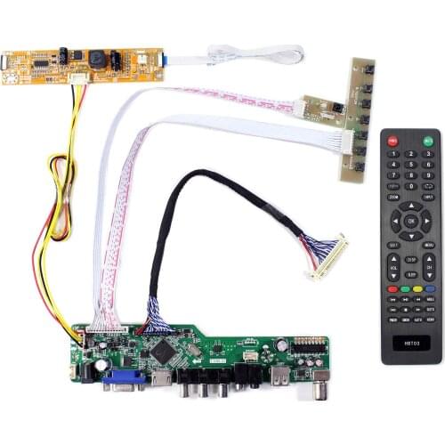 HD MI VGA AV USB RF LCD Controller Board USB Support Video Board For M215H3-LA1 M215H3-LA5 V215H1-LE1 V2