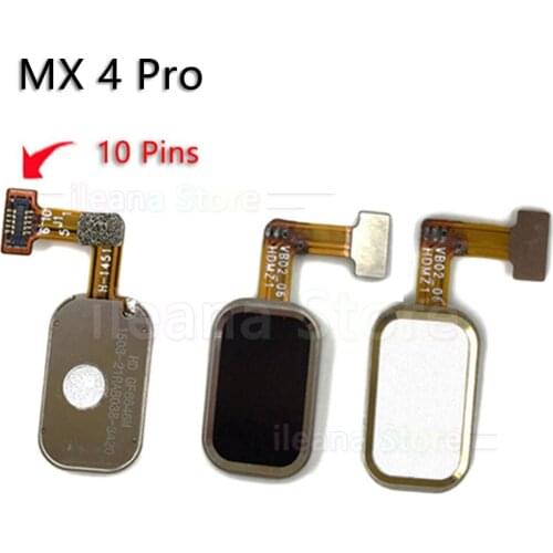 Home Back Key Button Touch ID Fingerprint Sensor Flex Cable For Meizu MX4 MX 4 Pro Phone Parts