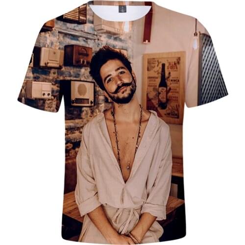 Colombia Camilo Echeverry 3D Printed Spring Summer Preppy Men/Women Street Clothes T-shirt Innovationcasual Hip Hop Kids Tops