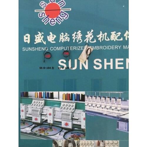 Computer embroidery machine gold embroidery accessories - gold embroidered spring SS-D-104