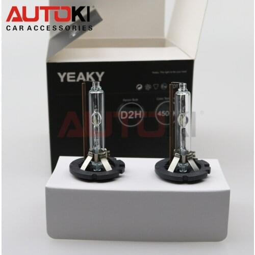 Autoki 100% Original Yeaky Series 35W 12V Super Bright Hid xenon Projector Lens 4500K 5500K 6500K HID Xenon Bulb D2H HID Lamp