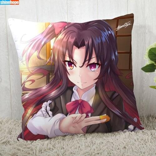 Pillow Cover Customize Ryuuou no Oshigoto Pillowcase Modern Home Decorative Pillow Case 45X45cm,40X40cm